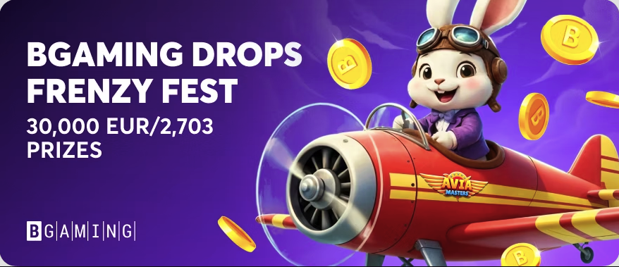 BGaming Drops Frenzy Fest BC.GAME